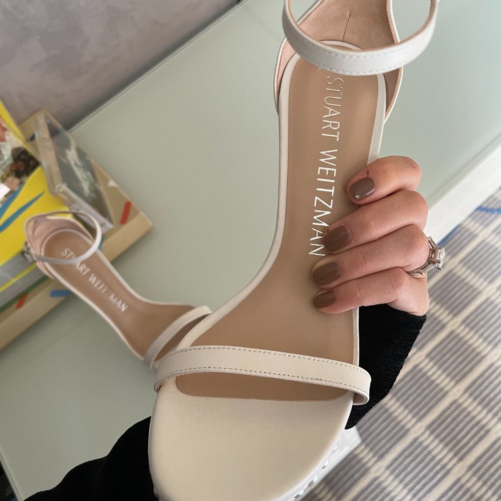 BRAND NEW Stuart Weitzman Bridal Shoe - Picture 8 of 8